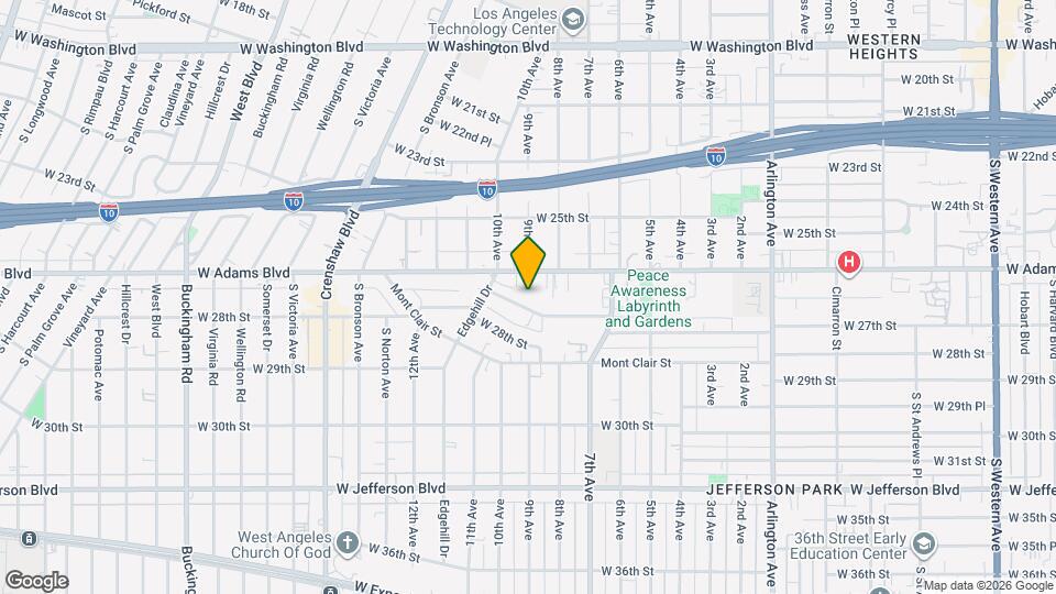 3903 W 27th St, Unit 4 Mapa y Detalles de la Ubicación