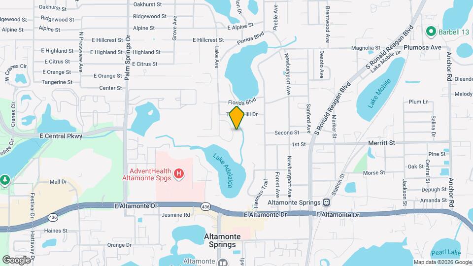 551 Lake Ave Map and Location Details