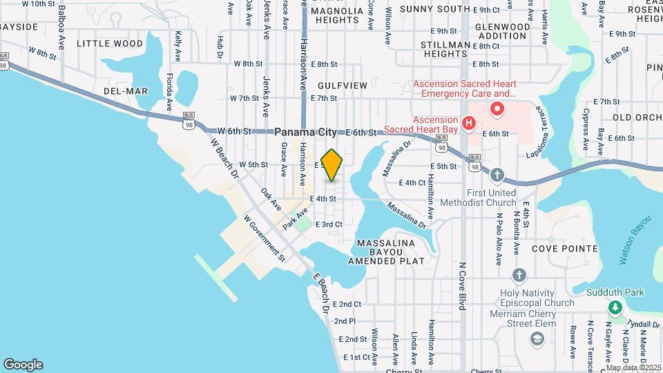 422 Magnolia Ave Map and Location Details