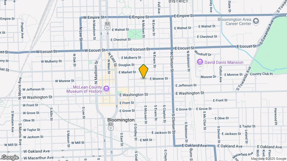 312 N McLean St Map and Location Details
