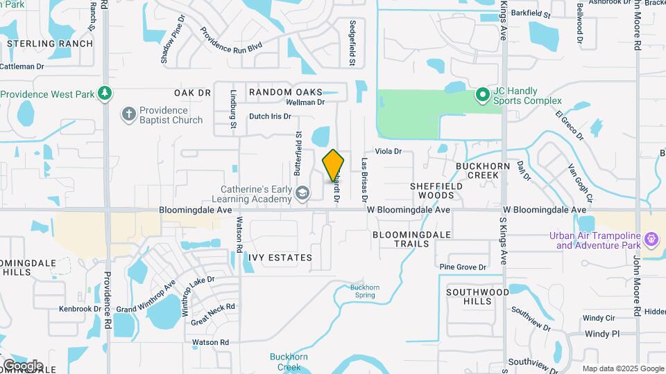 5901 Erhardt Dr Map and Location Details