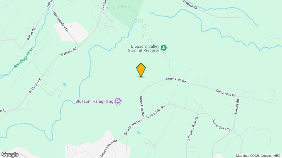 15068 Creek Hills Rd Map and Location Details