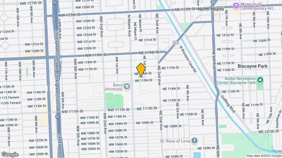 69 NE 115th St Map and Location Details