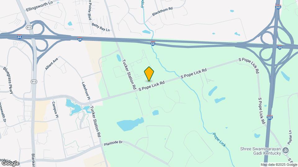 12607 S Pope Lick Rd Map and Location Details