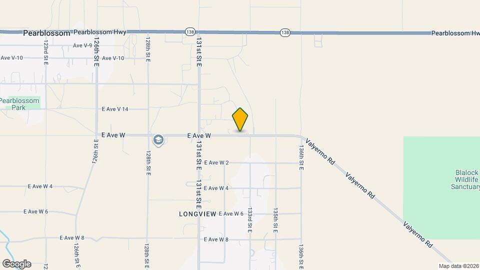 13237 E Ave W Map and Location Details