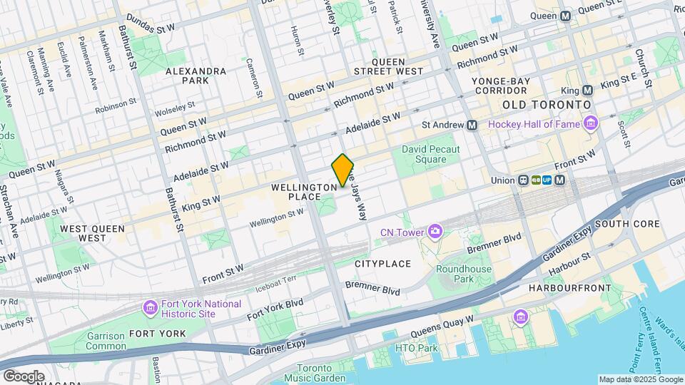 348 Wellington St W Map and Location Details