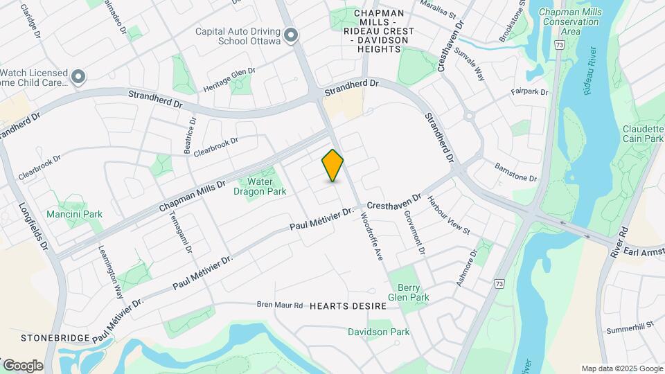 252 Moss Grove St Map and Location Details