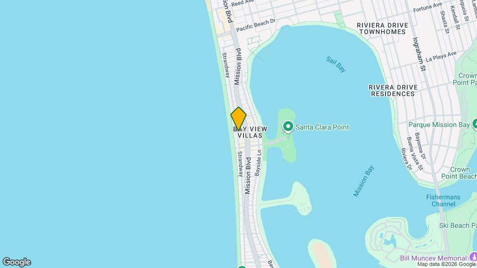 3747 Strandway Map and Location Details