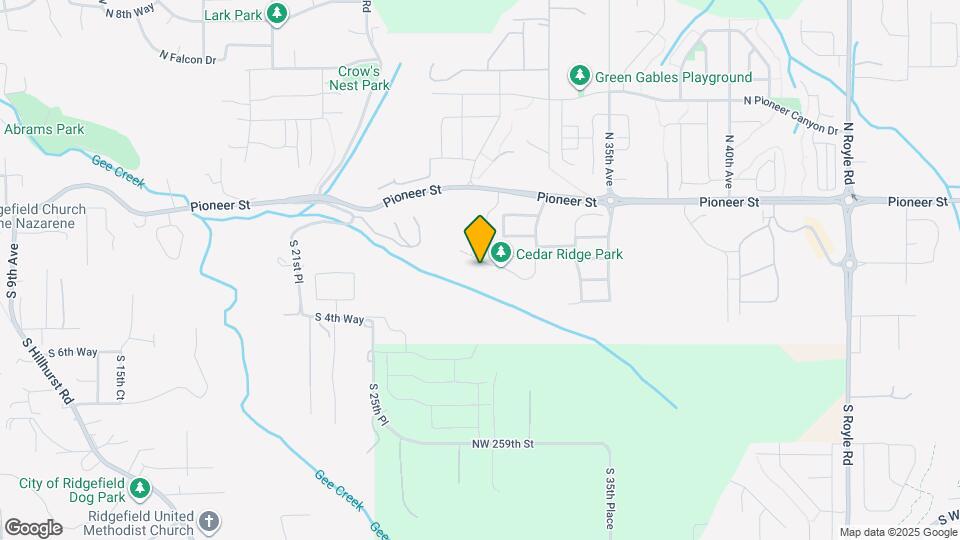 2937 S Cedar Ridge Dr Map and Location Details