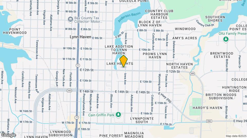 1120 Iowa Ave Map and Location Details