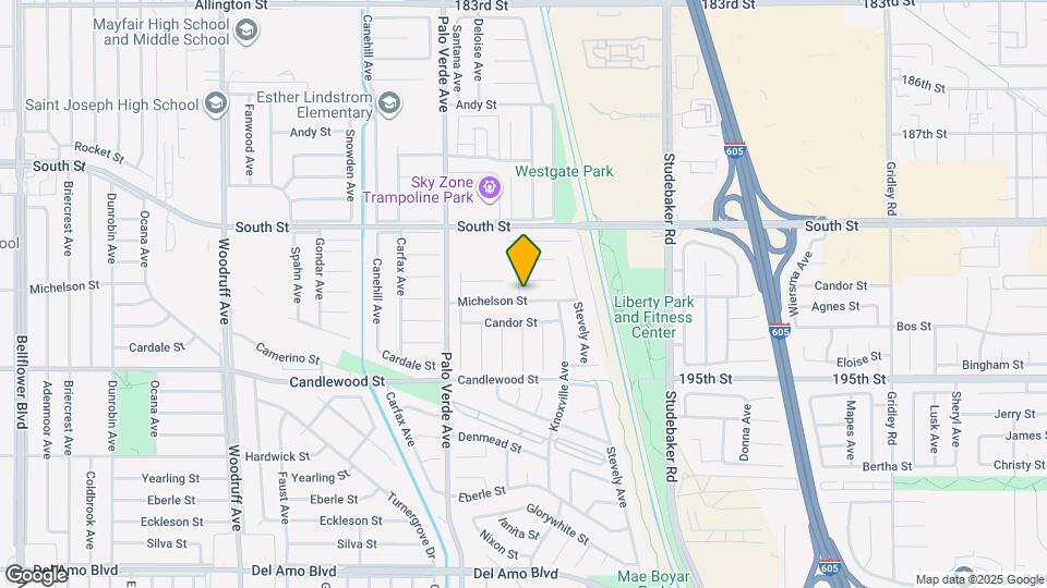 6603 Michelson St Map and Location Details