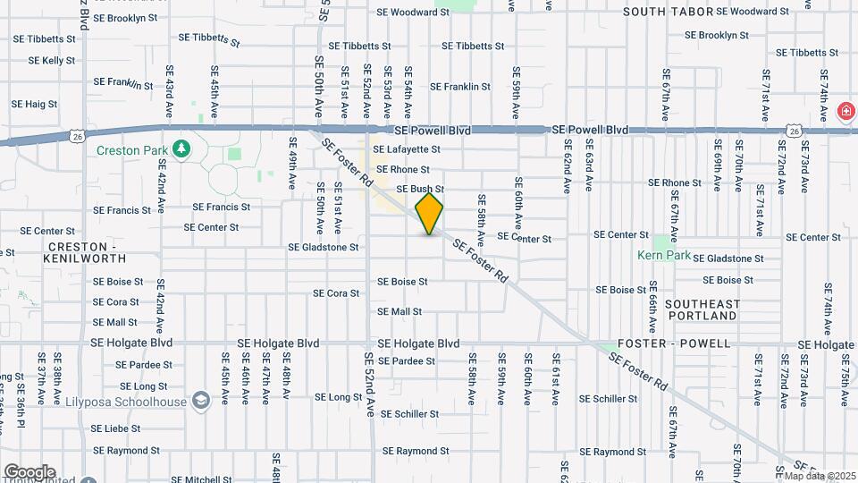 5512 Center st Map and Location Details