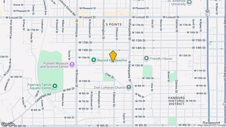 1410 W 12th St, Unit 1410 Mapa y Detalles de la Ubicación