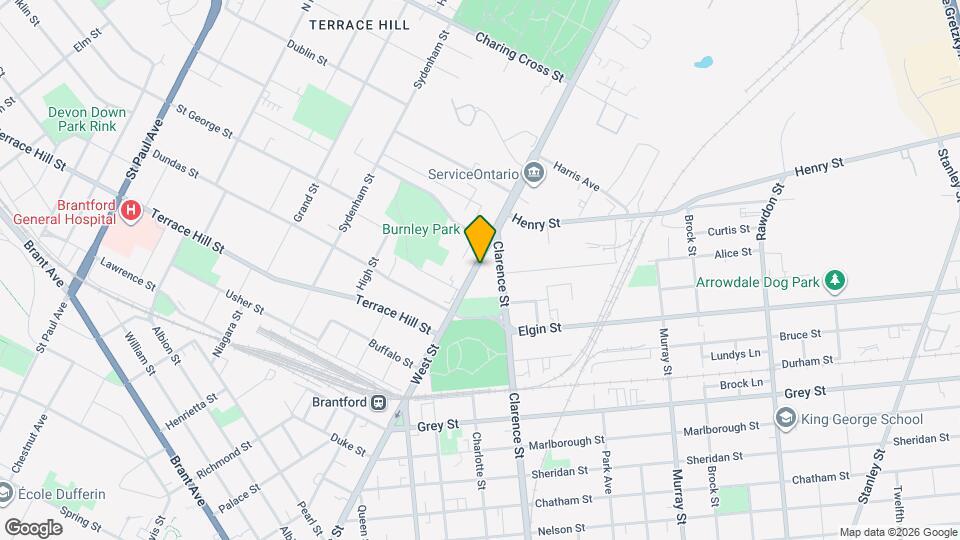 265 W St Map and Location Details