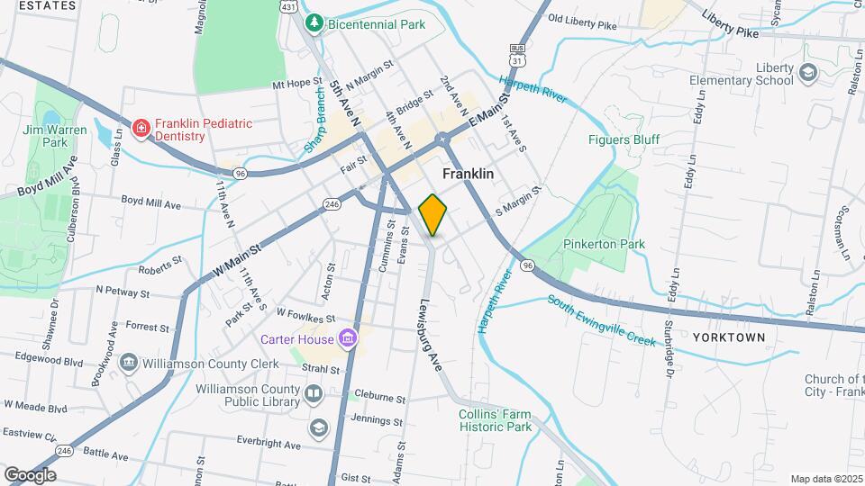 438 S Margin St Map and Location Details