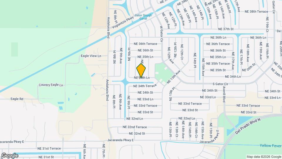 1010 NE 34th Ln Map and Location Details