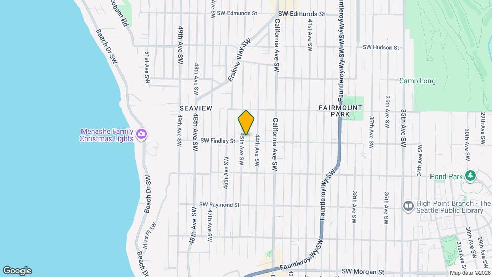 5454 45th Ave SW, Unit B - Basement Map and Location Details
