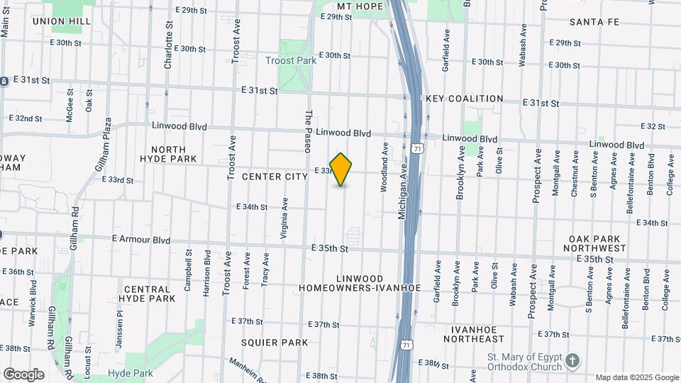 3324 Wayne Ave Map and Location Details