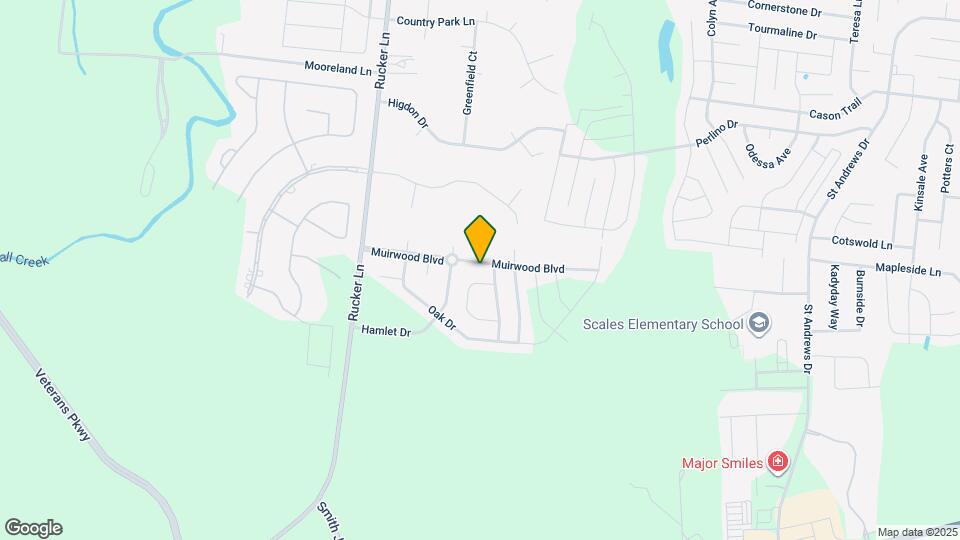 1312 Muirwood Blvd Map and Location Details