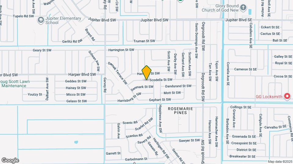 450 Scodella St SW Map and Location Details