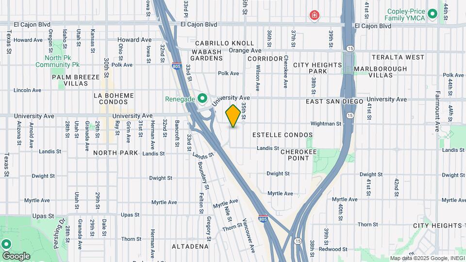 3769 Swift Ave Map and Location Details
