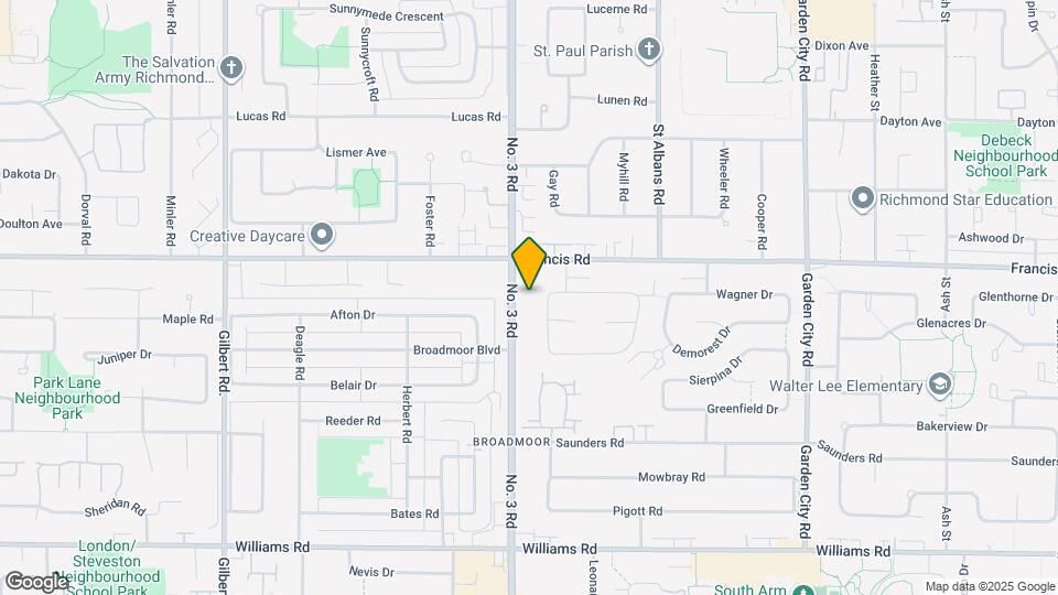 9100-9NO3 No. 3 Road Map and Location Details