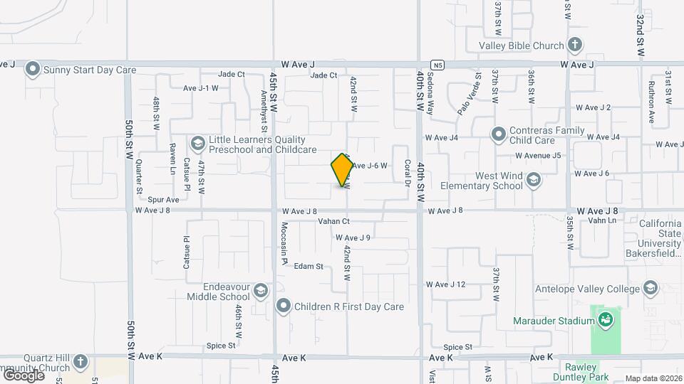 44027 42nd St W, Unit Lot 5 - RV Map and Location Details
