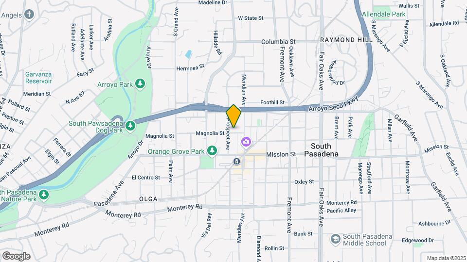 640 Prospect Ln Mapa y Detalles de la Ubicación