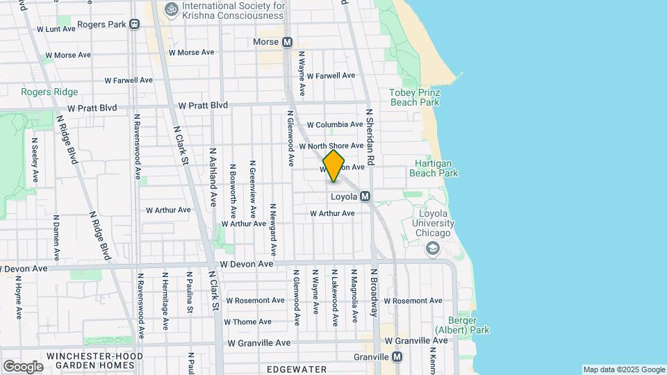1258-1260 W Loyola Ave Map and Location Details