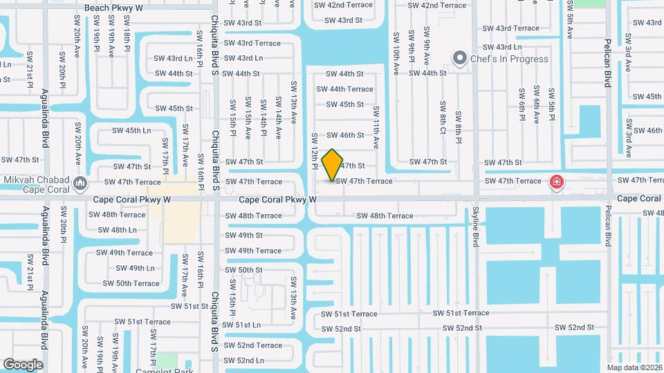 1144-1146 SW 47th Terrace Map and Location Details