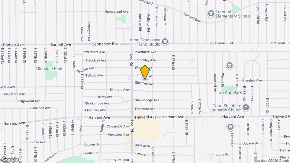 16705 Glendale Ave Map and Location Details