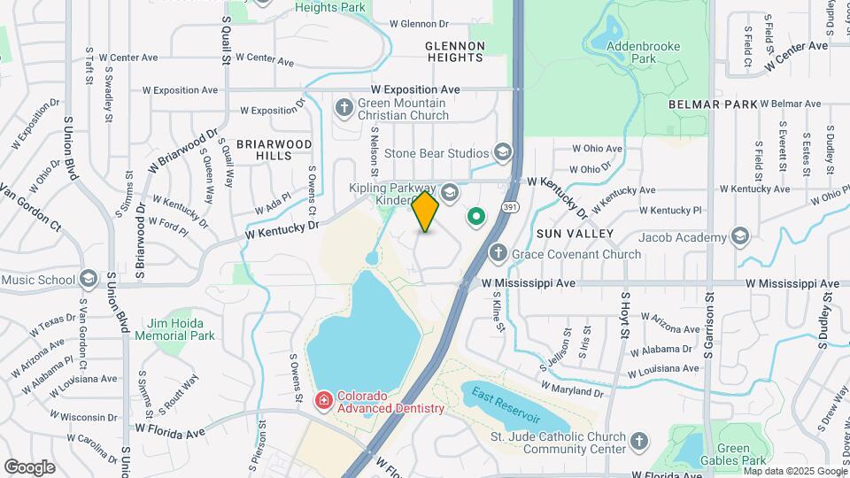 1008 S Miller St Map and Location Details