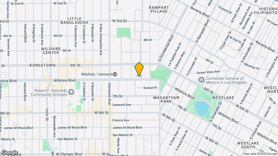 3033 Wilshire Blvd Mapa y Detalles de la Ubicación