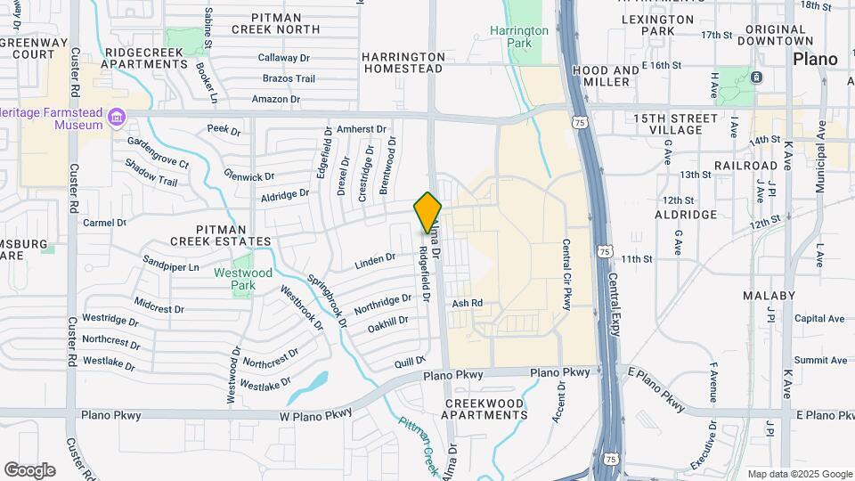 1008 Ridgefield Dr Map and Location Details