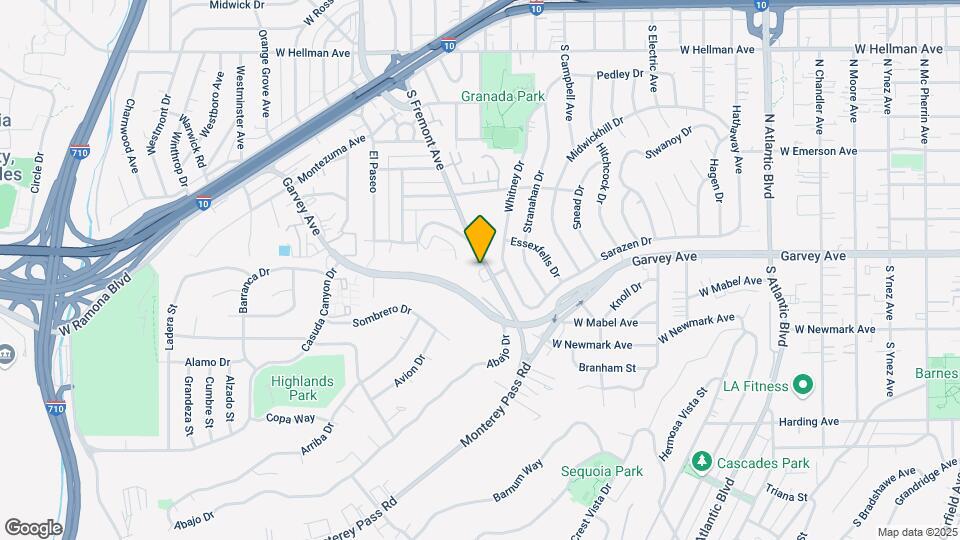 2709 S Fremont Ave Map and Location Details