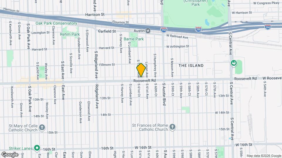 6116 W Roosevelt Rd Mapa y Detalles de la Ubicación