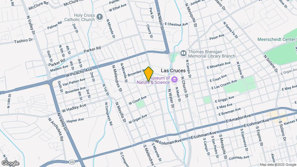 306 W Hadley Ave Map and Location Details