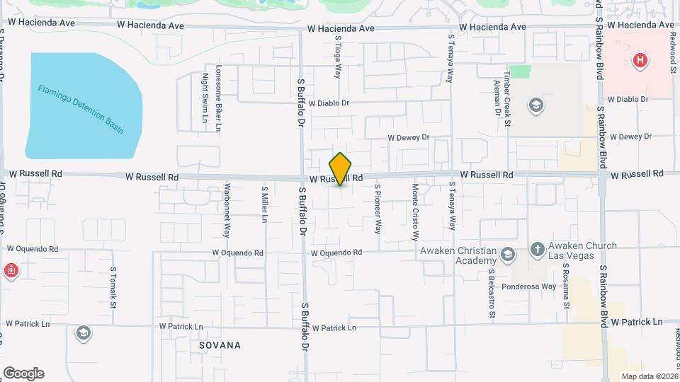 5749 S Tioga Way Map and Location Details