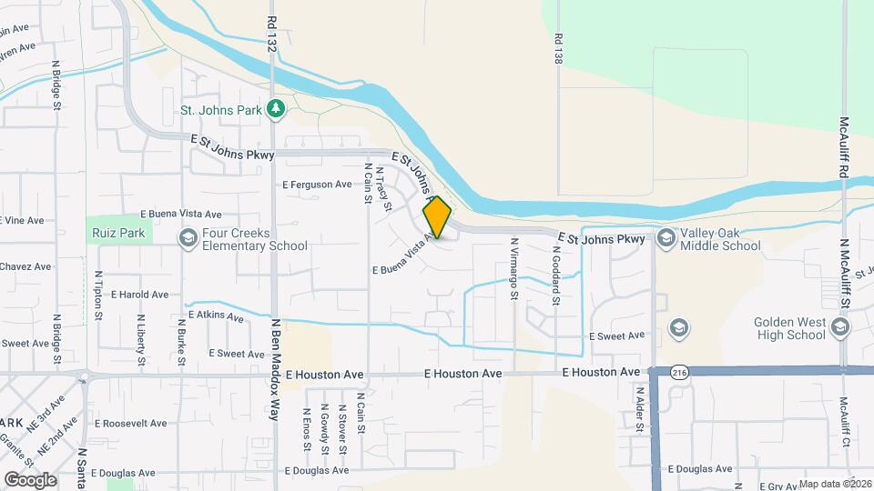 1940 E Woodsville Ct Map and Location Details