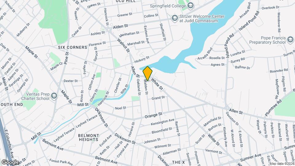 25 Malden St, Unit 25 Mapa y Detalles de la Ubicación