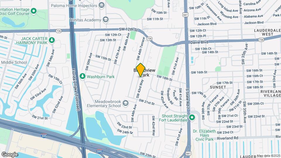 1780 SW 44th Ave Map and Location Details