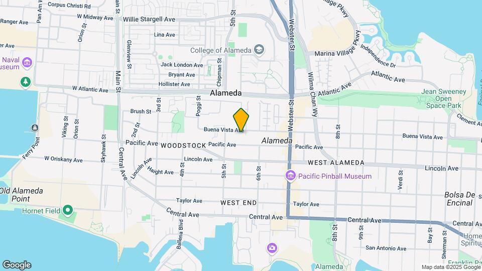 524 Buena Vista Ave Mapa y Detalles de la Ubicación