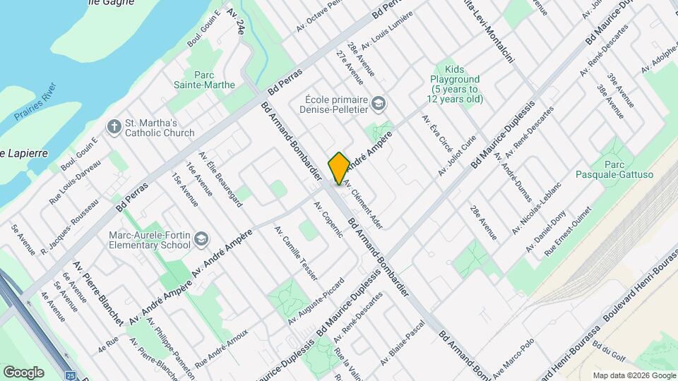 12075 Armand-Bombardier Boul Map and Location Details