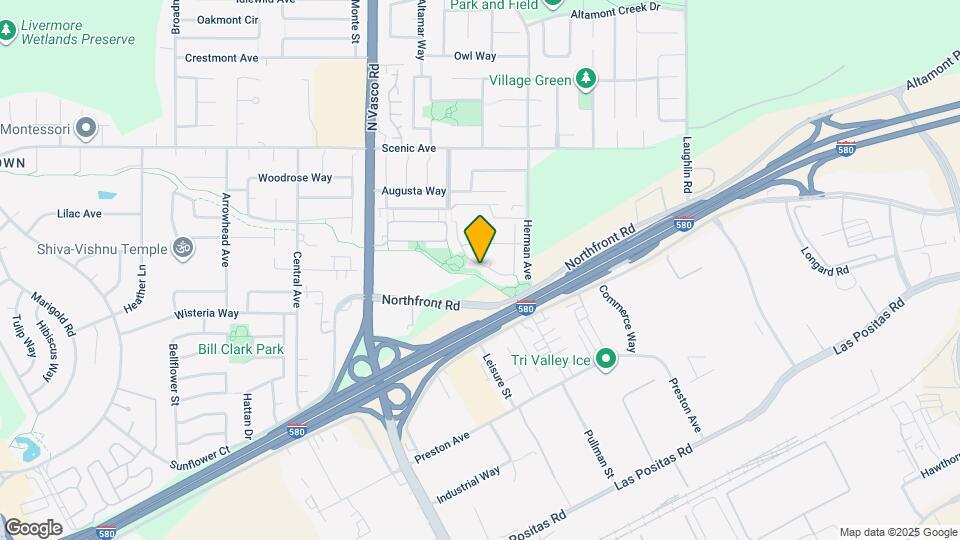 6383 Almaden Way Map and Location Details