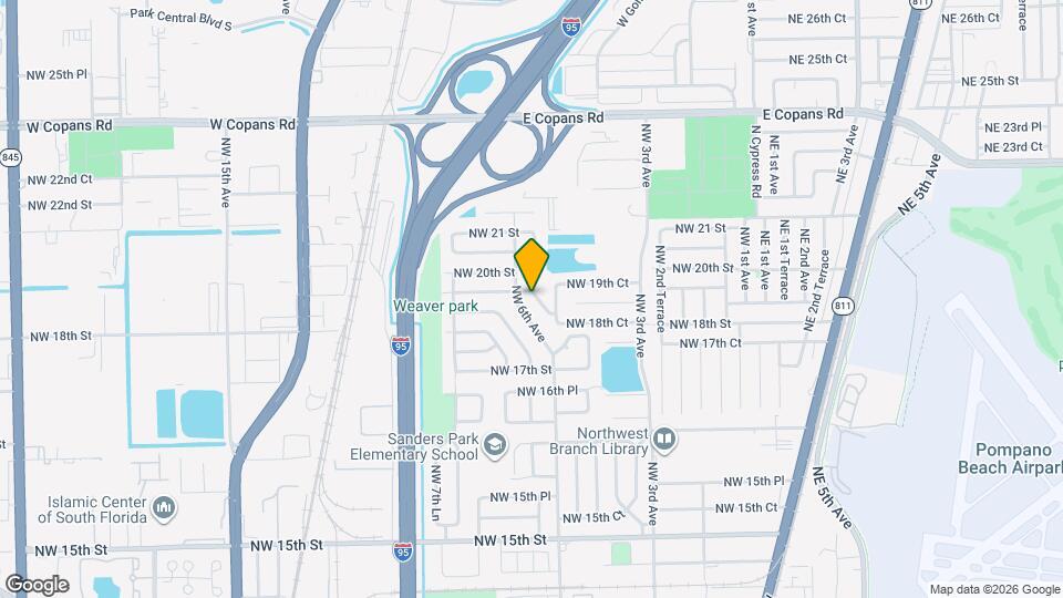 1881 NW 5th Terrace Map and Location Details