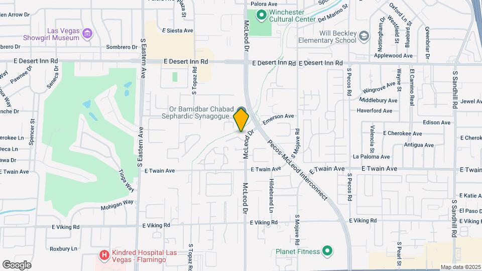 2974 E Gables Vale Ct Map and Location Details