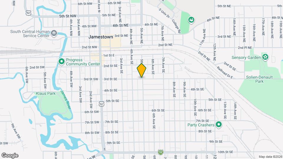 308 5th Ave SE Map and Location Details