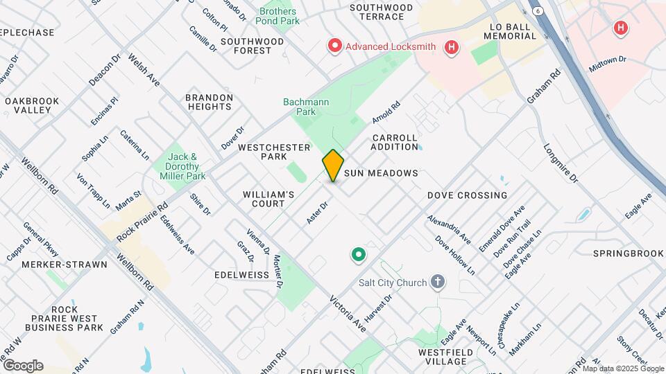 3512 Wild Plum St Map and Location Details