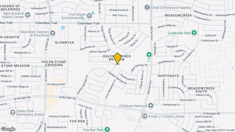 8317 Miami Springs Dr Map and Location Details