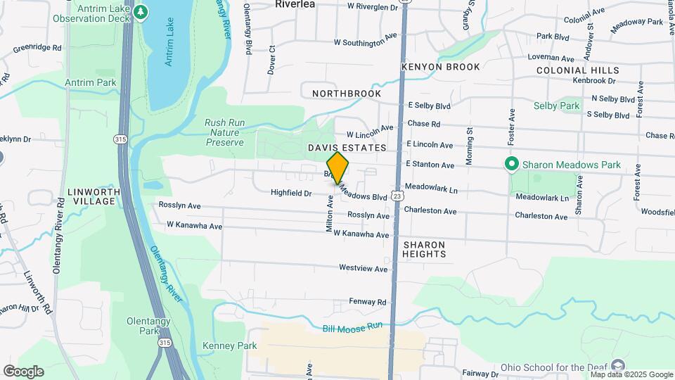 130-136 Highfield Dr Map and Location Details